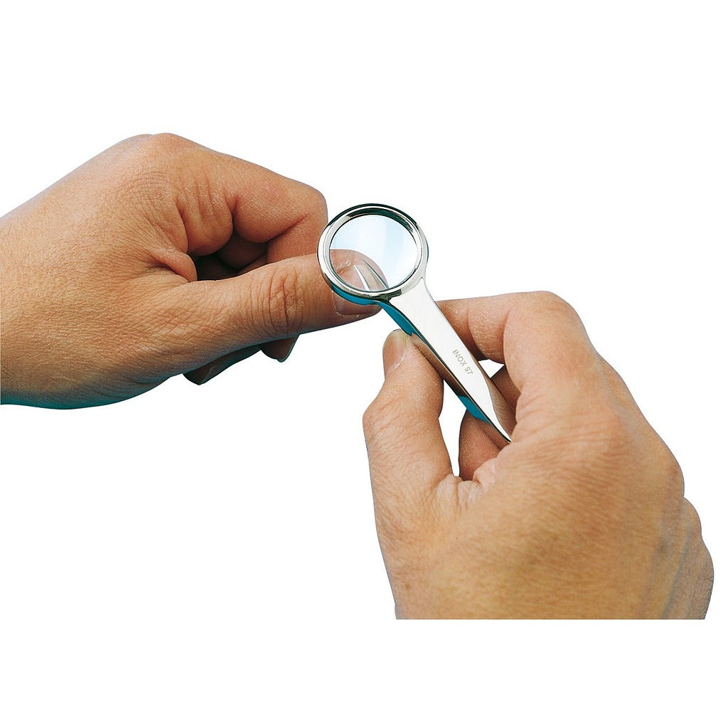 Pincet met vergrootglas