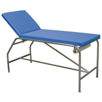 Divan Fixe Cordoba - hauteur 82 cm sellerie plate 65 cm, bâti en inox et patins