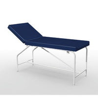Cordoba vaste bank - hoogte 82 cm met 75 cm gestoffeerde bekleding, epoxy frame en glijders