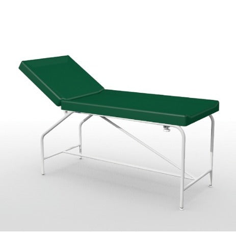 Cordoba vaste bank - hoogte 82 cm met 75 cm gestoffeerde bekleding, epoxy frame en glijders