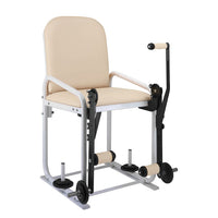 Q-BENCH quadriceps stoel met 20 kilo laadplaten
