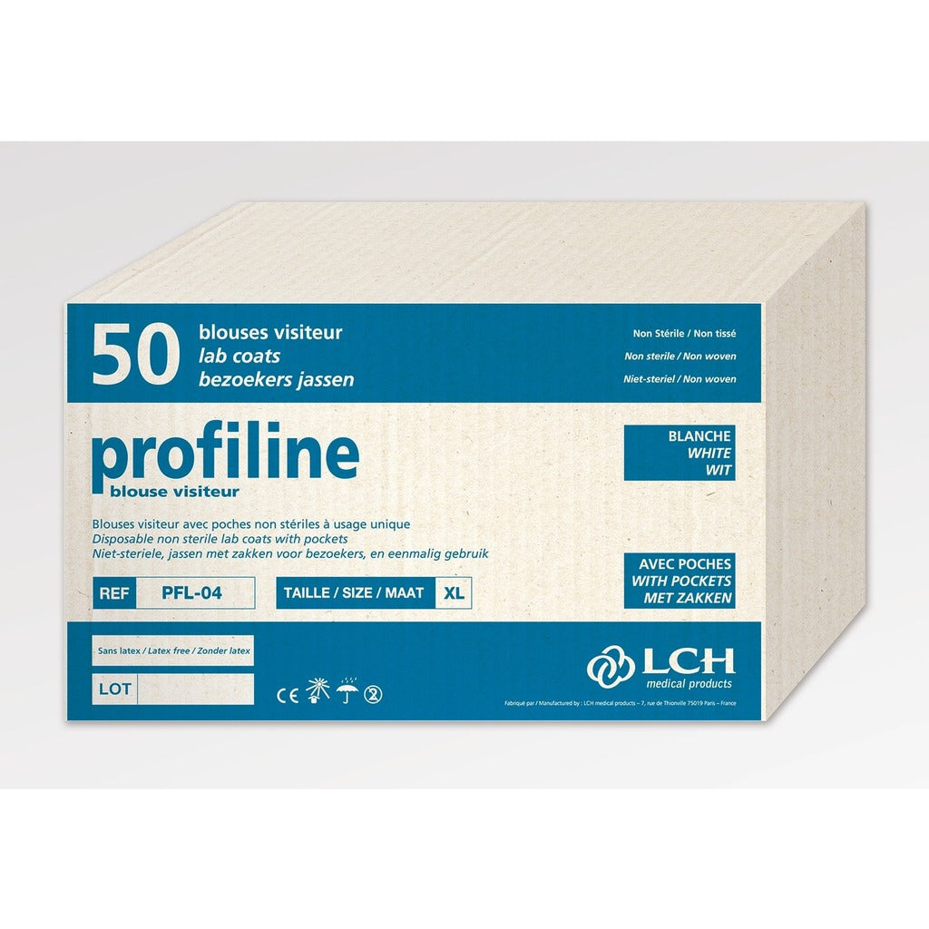 LCH bezoekersbeschermingsjas x50