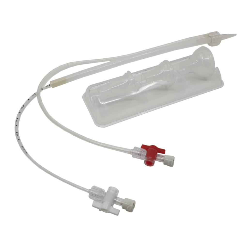 PM-CARE® 2V-CUP katheter met 3 cupmaten
