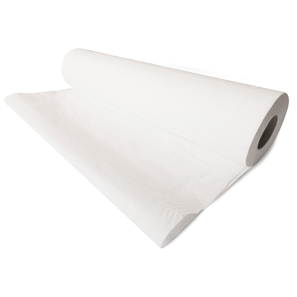 Glad gewatteerd onderzoekslaken - 50 x 34 cm - Doos met 12 rollen