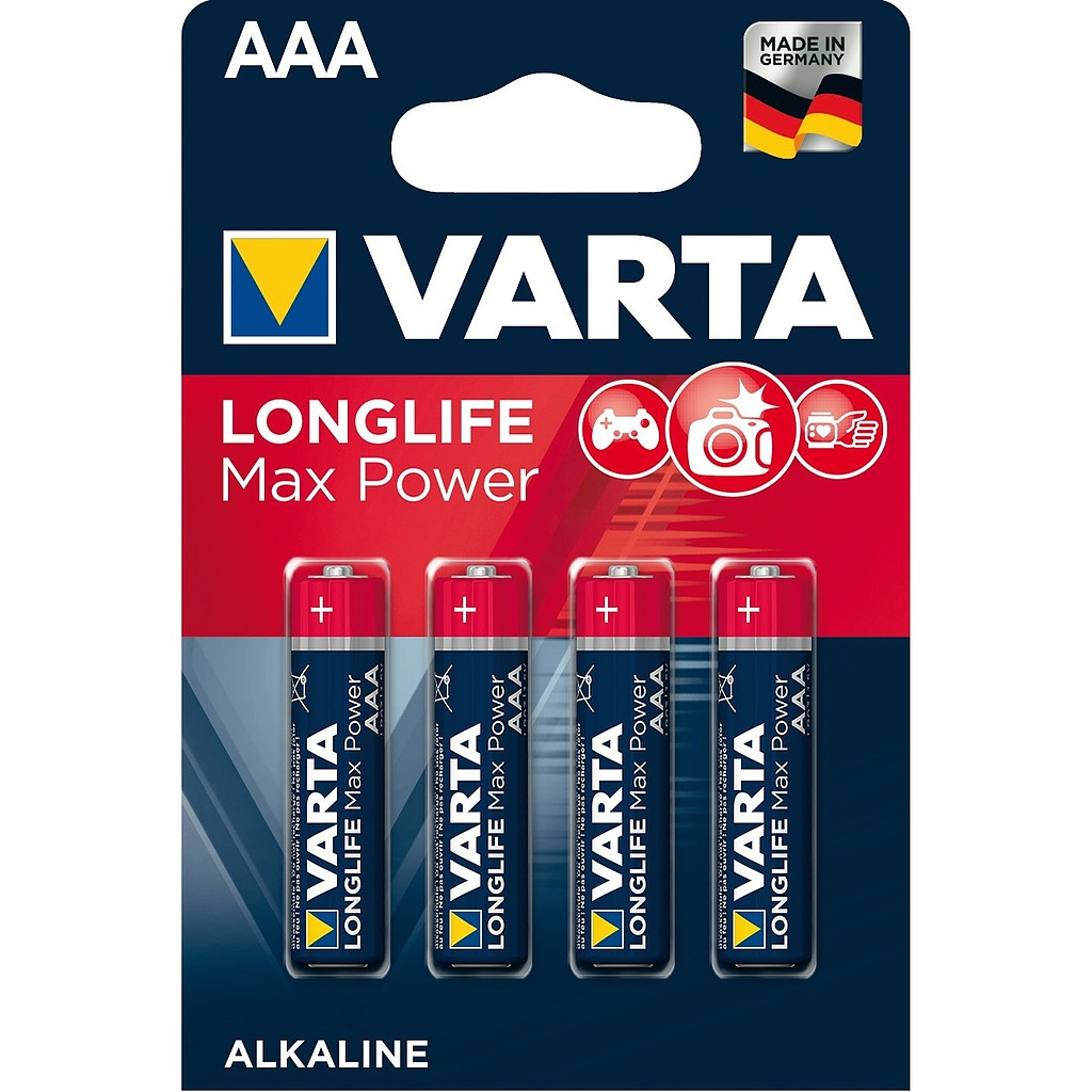 Varta Longlife-batterijen