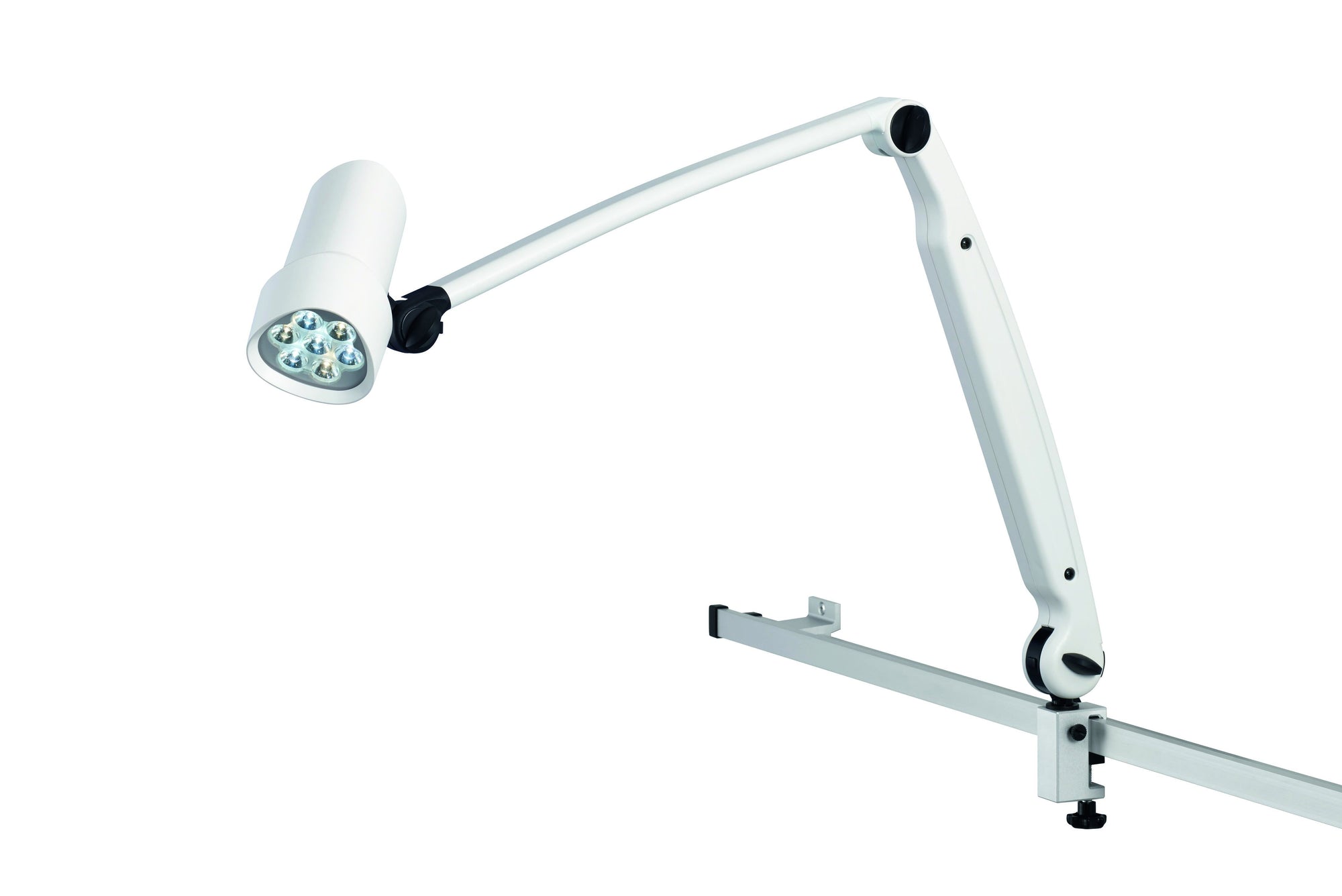 Halux LED N50 3P FX lamp met gelede arm
