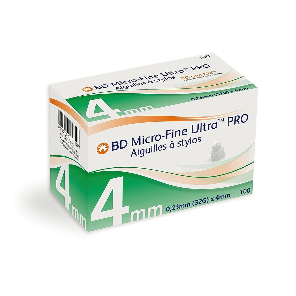 BD Micro-Fijne Naald voor Insulinepen - 4mm/32G - x100