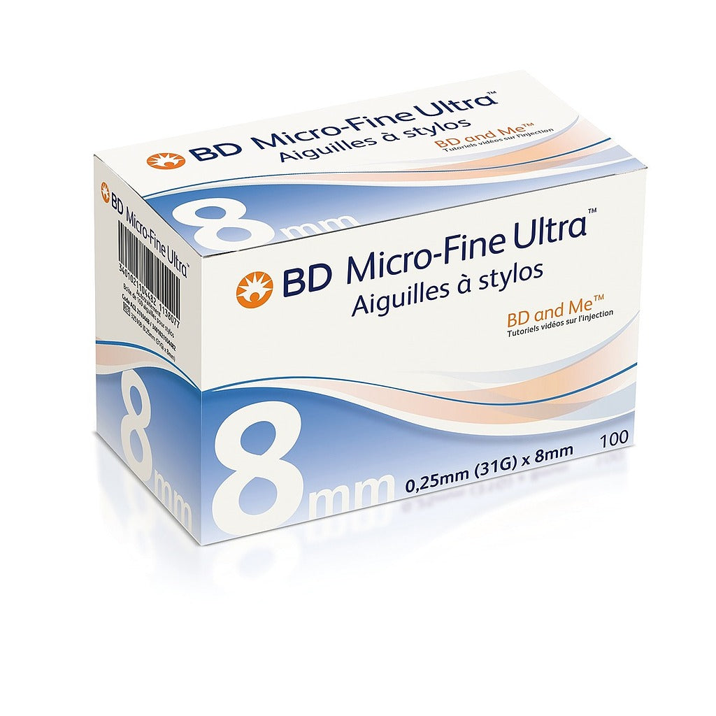 BD Micro-Fijne Naald voor Insulinepen - 8mm/31G - x100