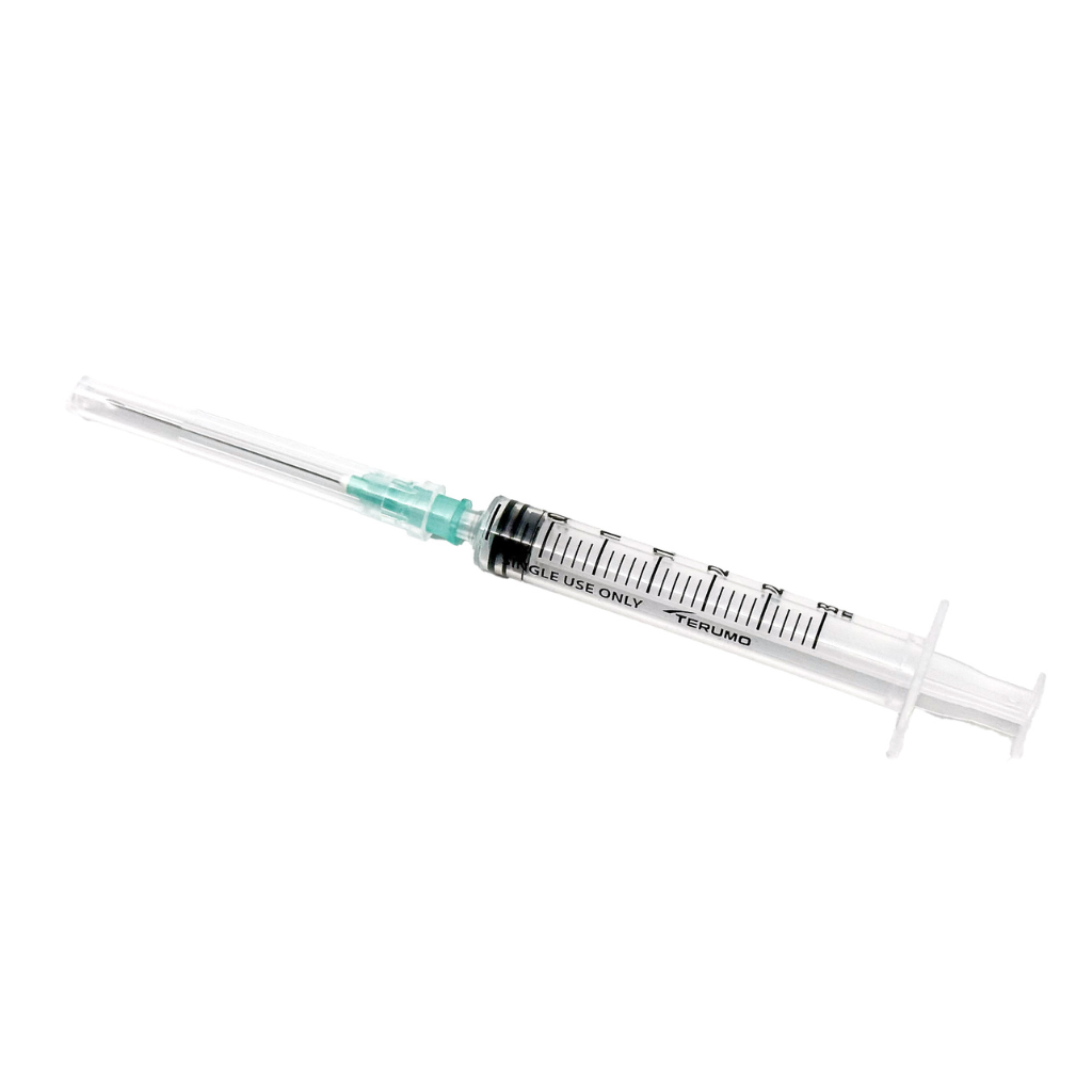 Terumo spuit met naald - Doos van 100