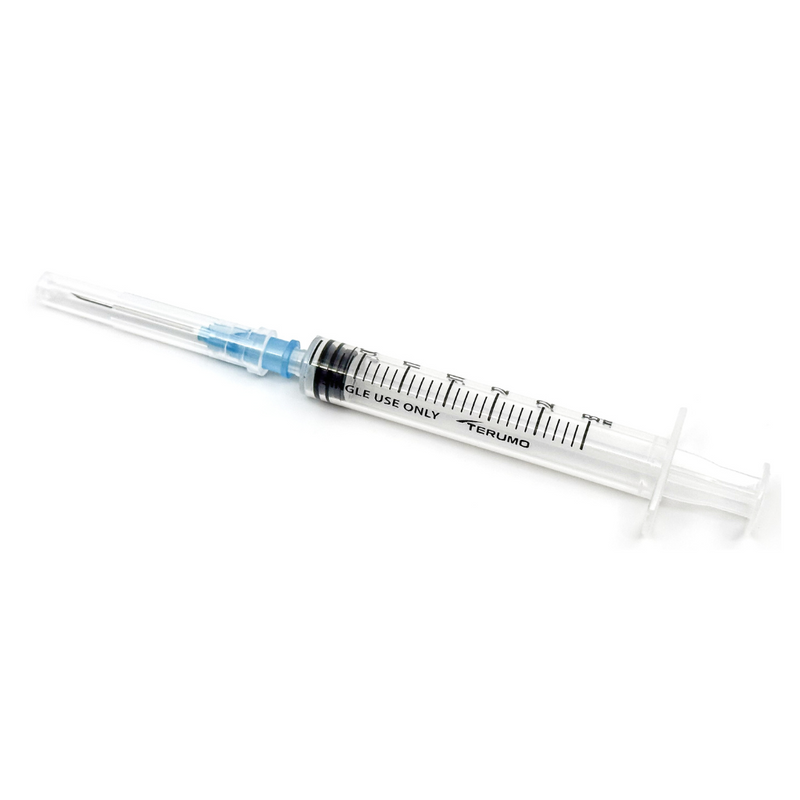 Terumo spuit met naald - Doos van 100