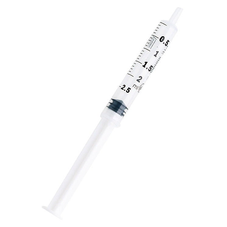 3-delige spuit zonder PIC-naald