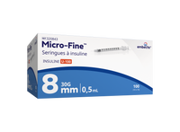 Seringue à insuline avec aiguille BD Micro-Fine