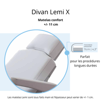 Divan d'examen électrique 4 moteurs LEMI X