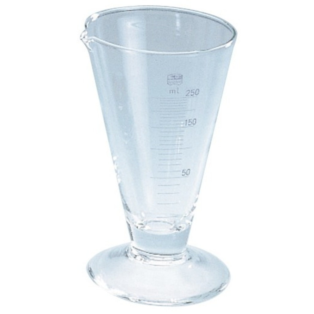 Glazen met maatverdeling 250 en 500 ml
