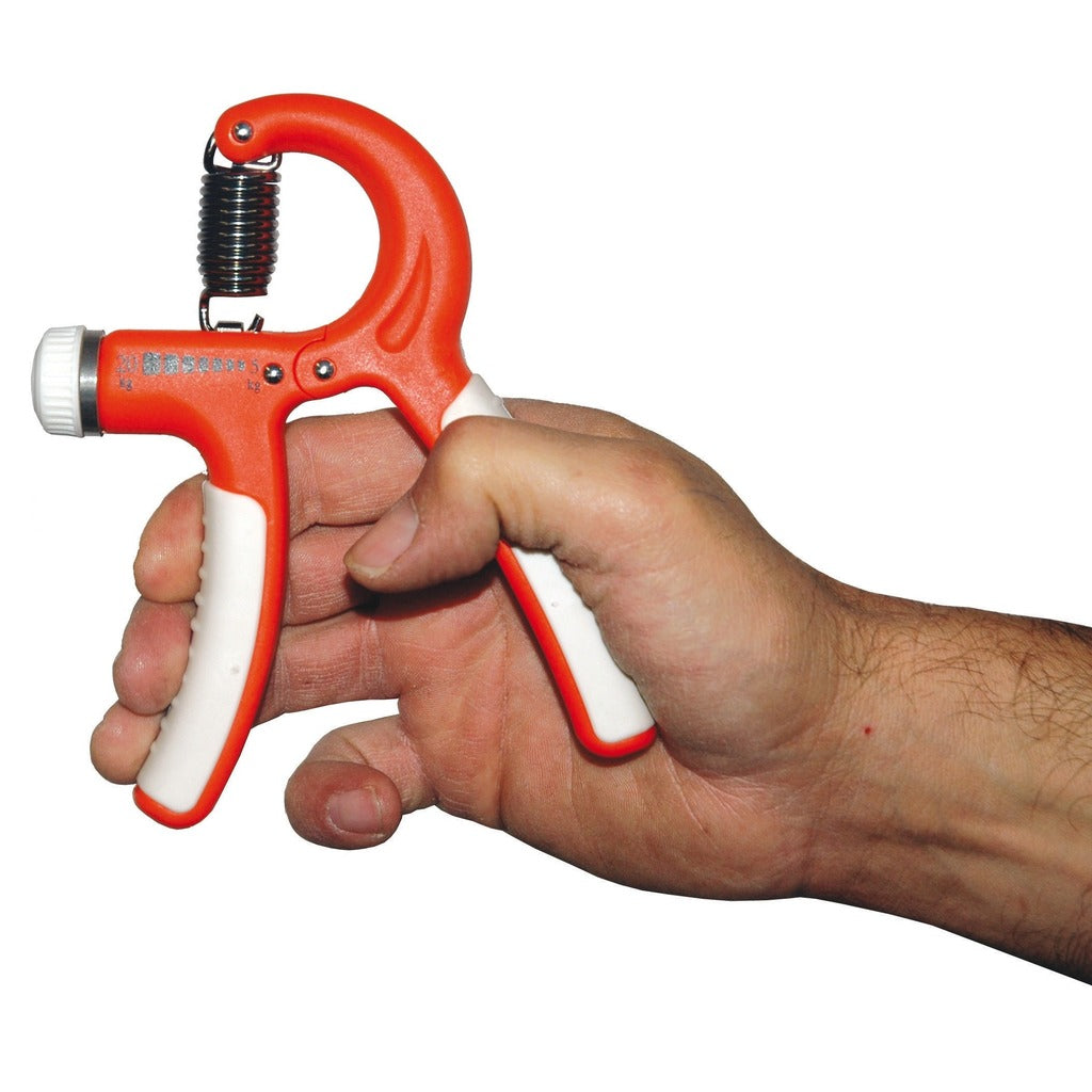 Gespierde handgreep