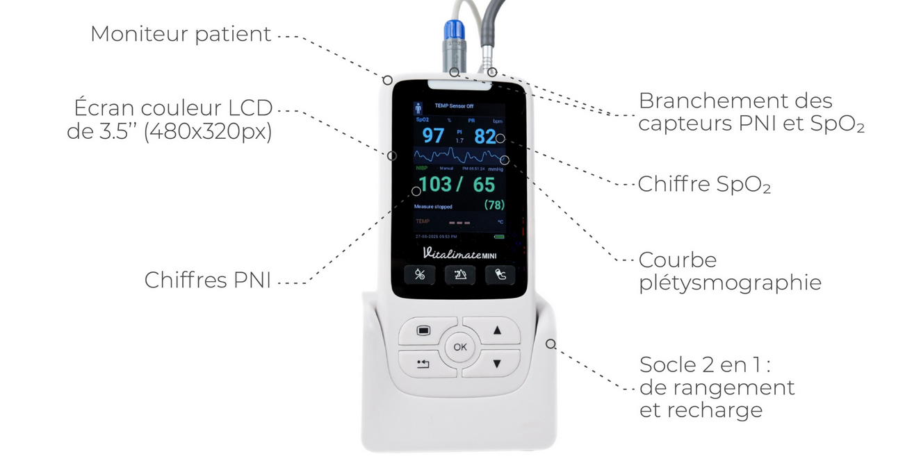 Moniteur portable Vitalimate MINI Spengler