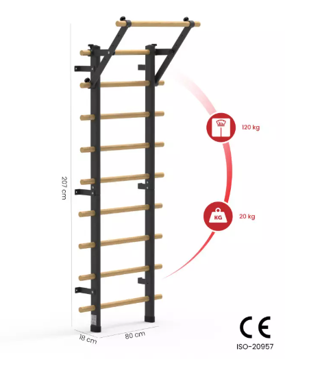 Espalier en bois 11 Barreaux CARE