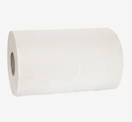 Rouleaux essuie-mains mini dévidage central - 160 formats - Colis de 12 rouleaux