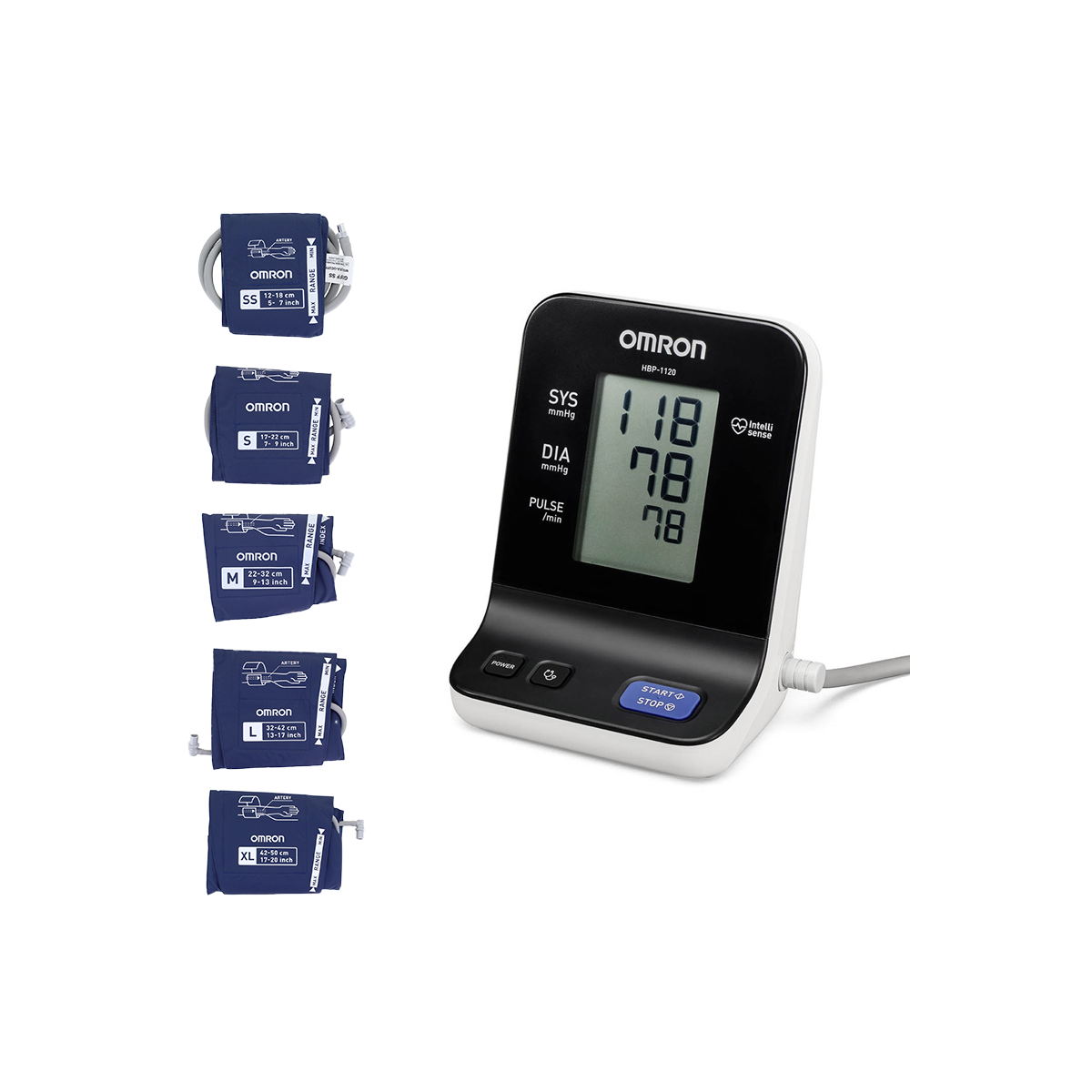 OMRON Pro HBP-1120 professionele automatische bloeddrukmeter