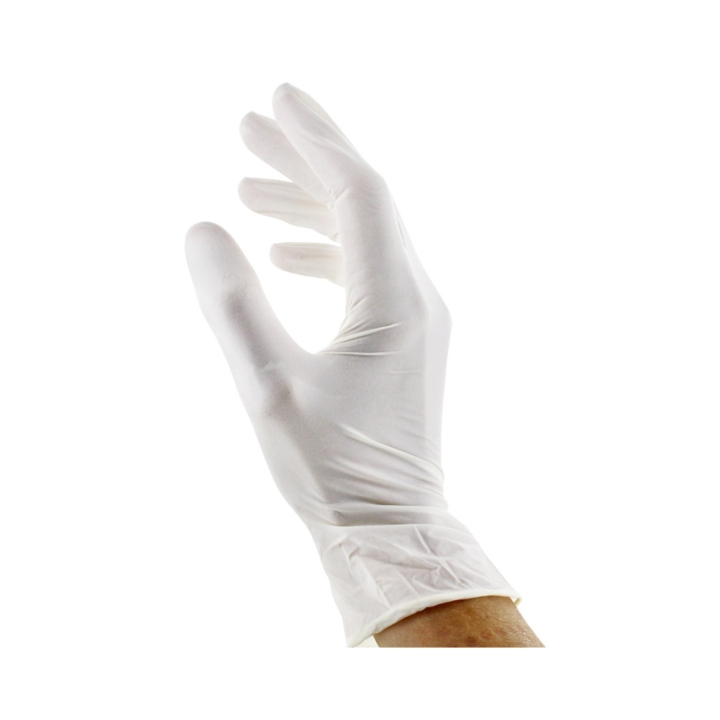 Peha Soft Protect poedervrije latex onderzoekshandschoen