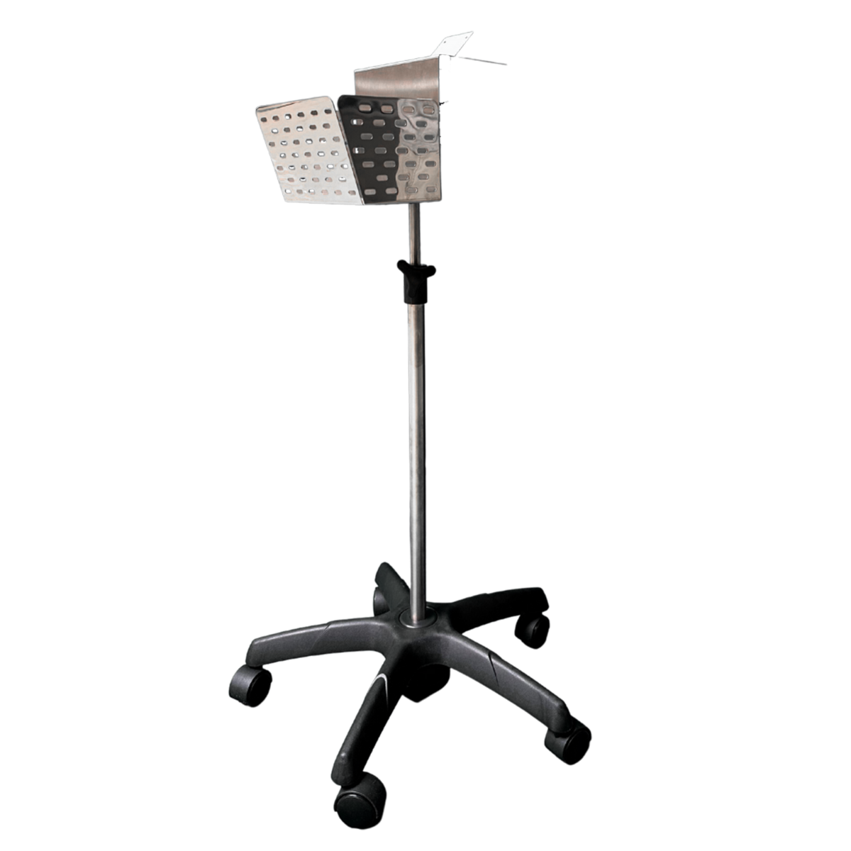 Pied à roulettes pour tensiomètres bras professionnels Omron