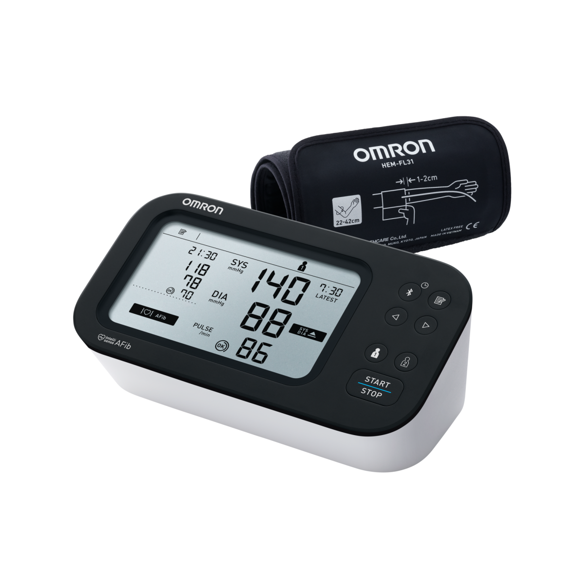 Omron M7 Intelli IT AFib elektronische bloeddrukmeter