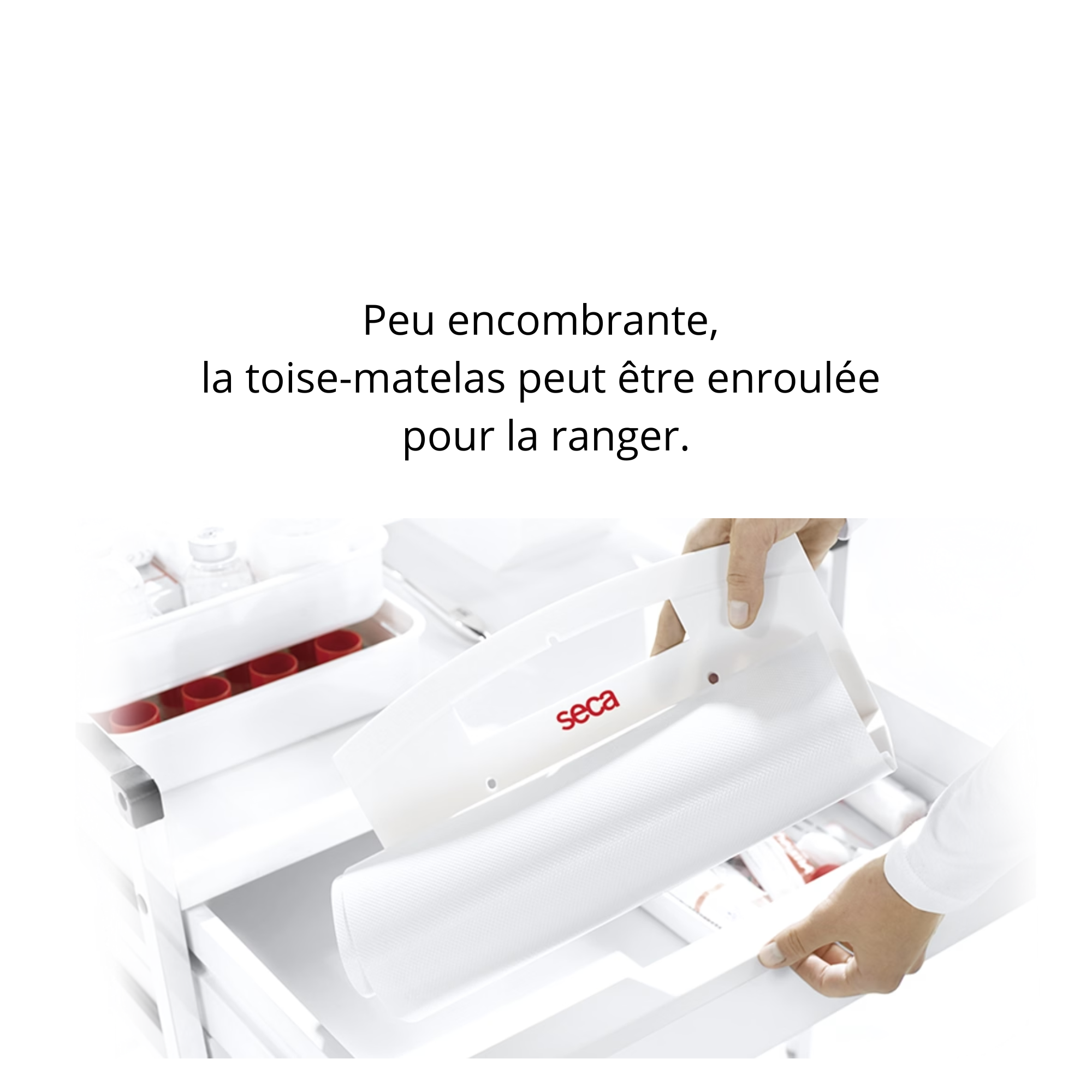 Seca 210 baby- en kindermatrastopper