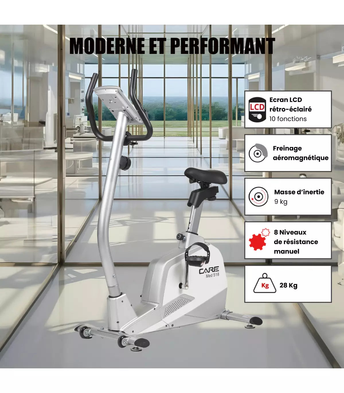Med 518 Hometrainer - Onderhoud