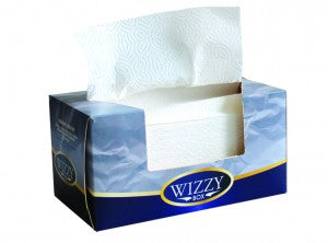 WIZZY Box dispenserdoos – 180 vellen papieren handdoeken met reliëf