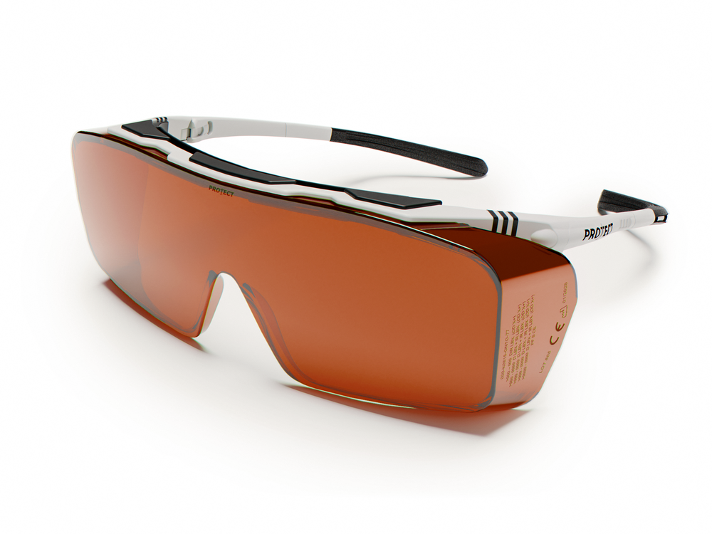 Lunettes de protection laser ONTOR K0278 – Orange foncé