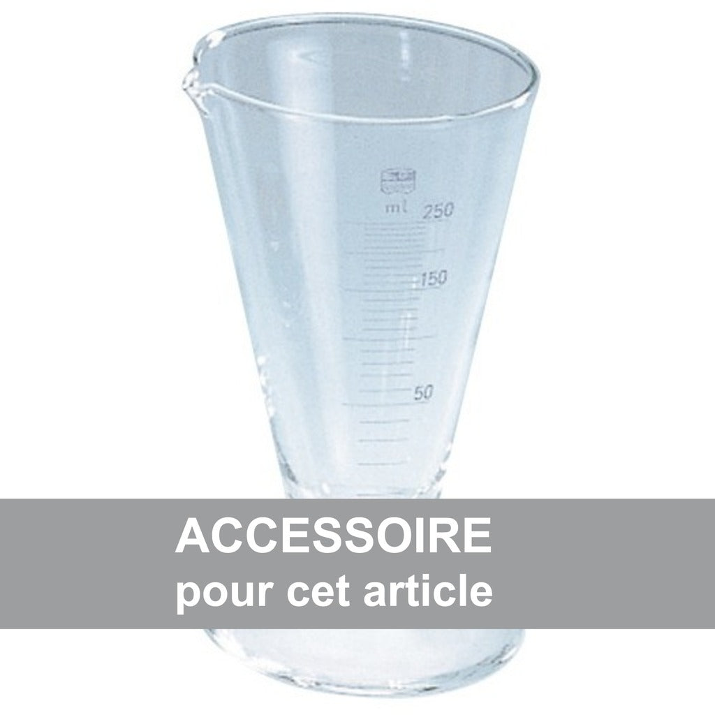 Glazen met maatverdeling 250 en 500 ml