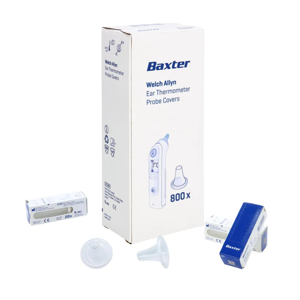 Couvre-sonde pour thermomètre Braun Welch Allyn - Boîte de 800