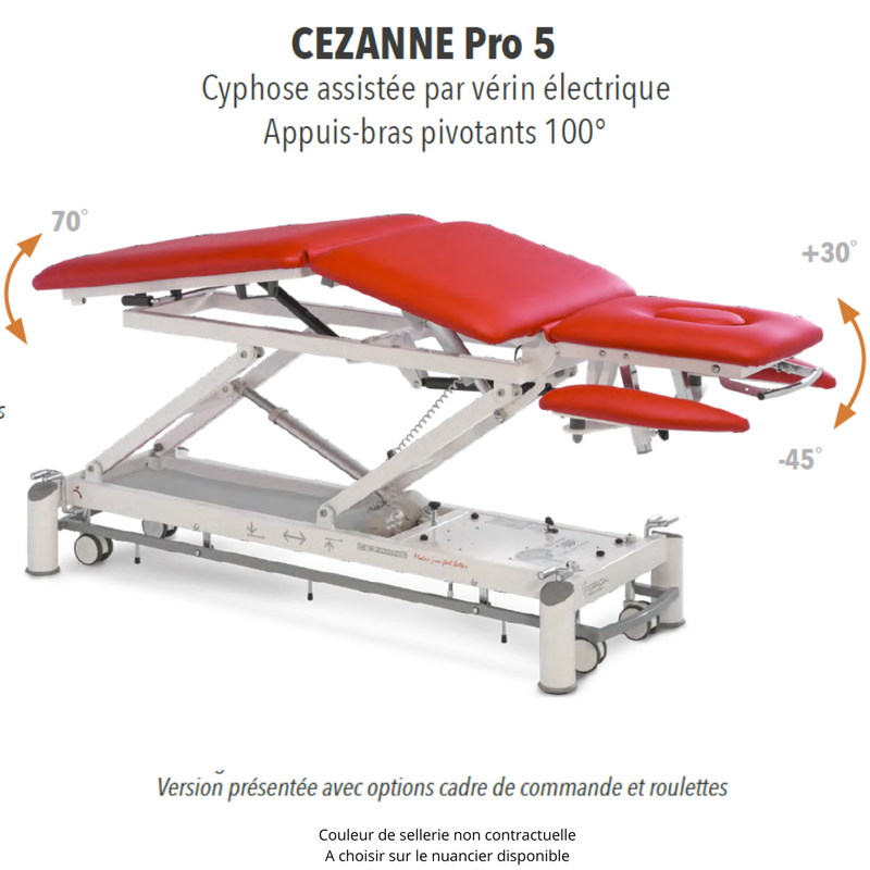 3-delige massagetafel CEZANNE PRO 5 Ferrox