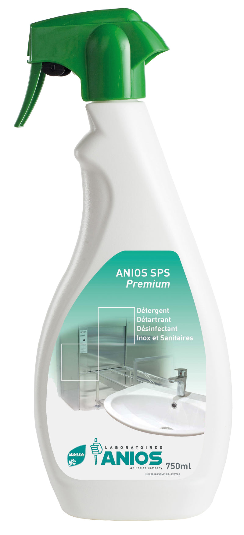 Anios SPS Premium desinfecterende ontkalkingsspray - 750 ml