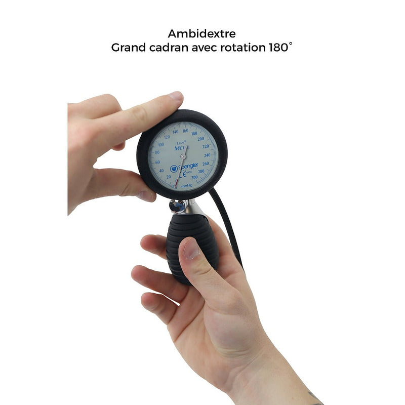 Lian Metal handmatige bloeddrukmeter met manchet - Spengler