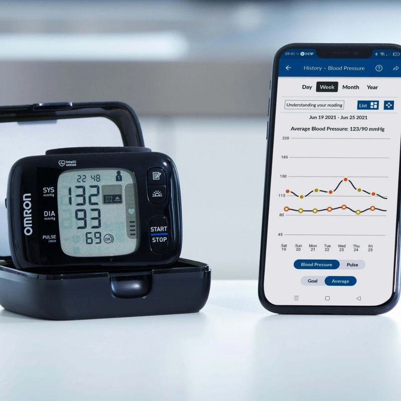 Tensiomètre électronique poignet OMRON RS7 Intelli IT