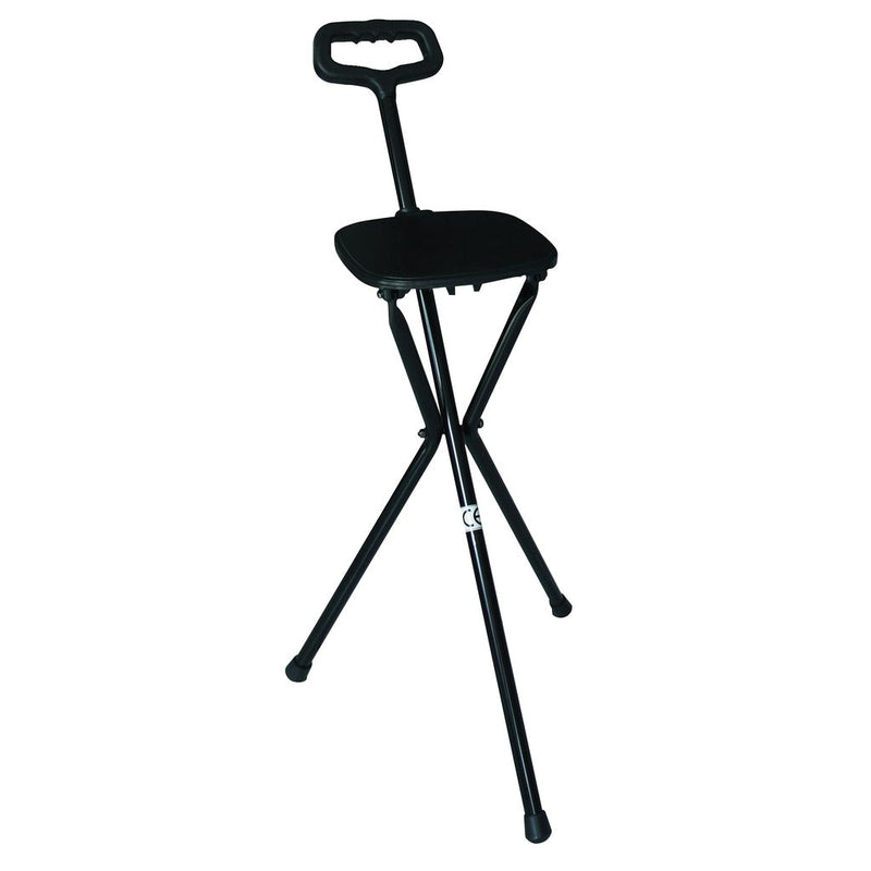 Zwarte aluminium statiefstang