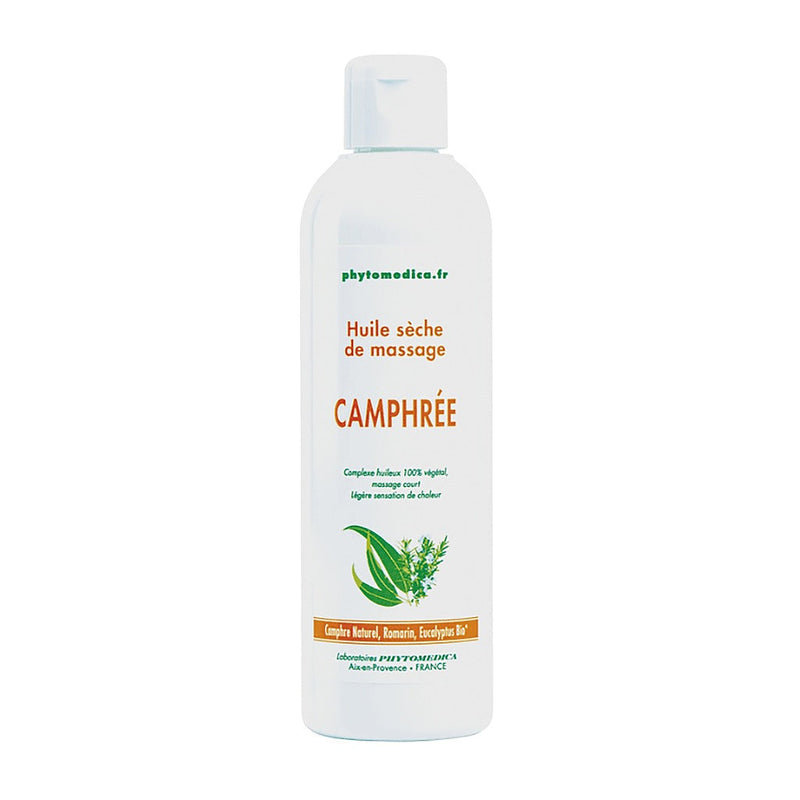 Huile sèche massage Camphrée - Flacon de 250 ml