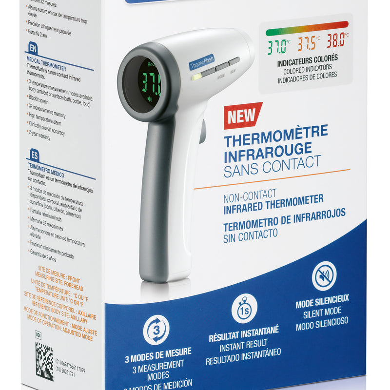 Thermomètre sans contact ThermoFlash Premium
