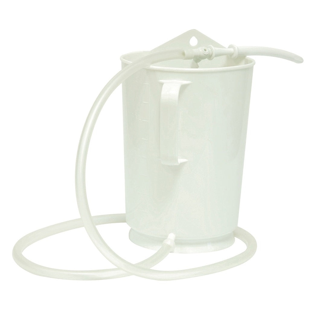 Polyethyleen klysmafles - COMPLEET 2 LITER KLYSMABOCK