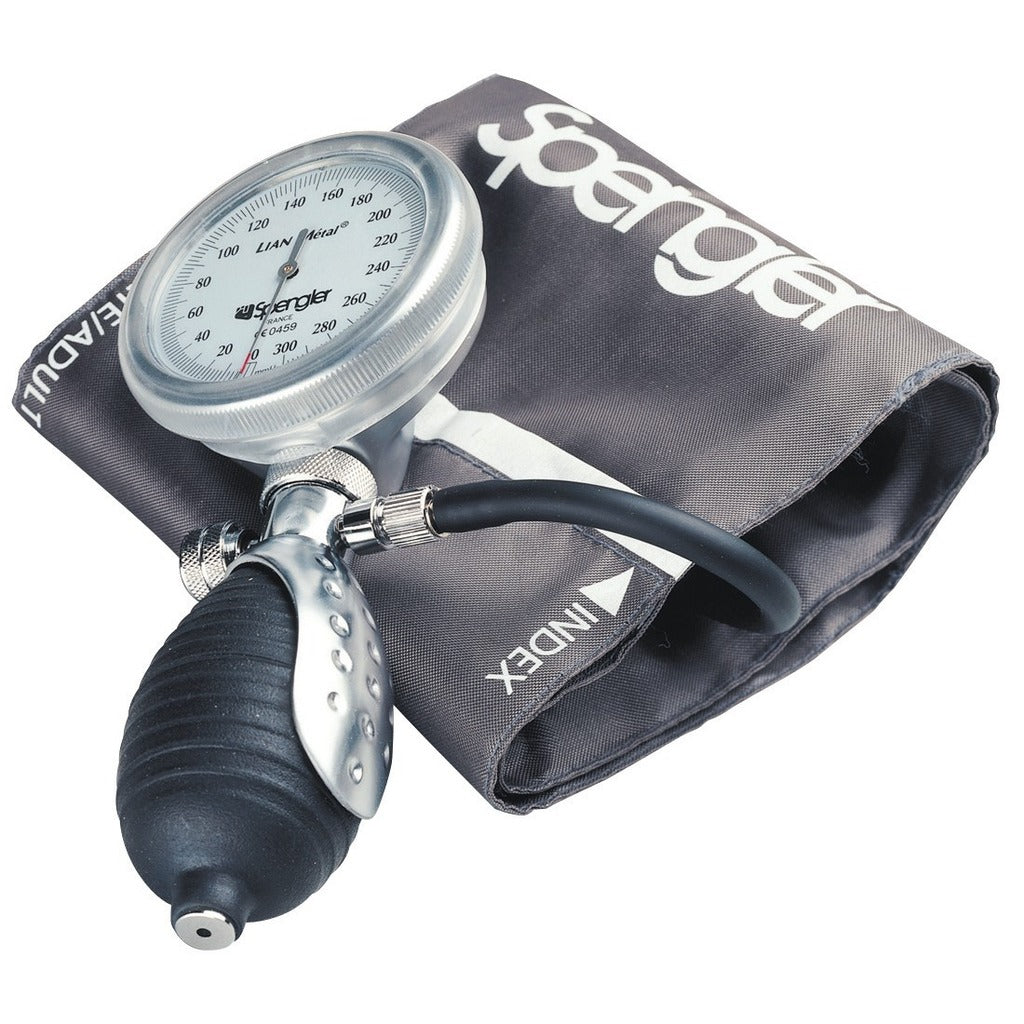 Lian Metal handmatige bloeddrukmeter met manchet - Spengler