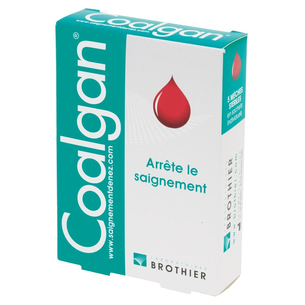 Coalgan hemostatische wieken - doos van 5