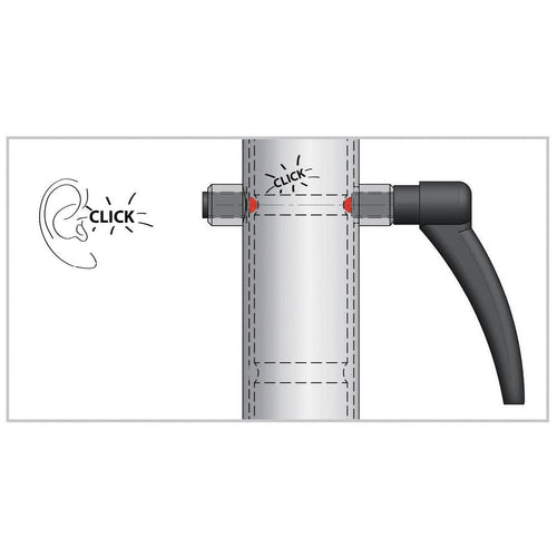 Easy Click opvouwbare parallelle staven