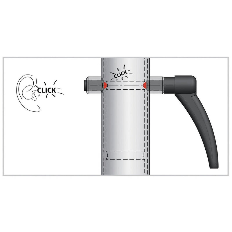 Easy Click opvouwbare parallelle staven