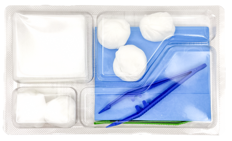 Verzorgingsset met LCH-verzorgingsveld