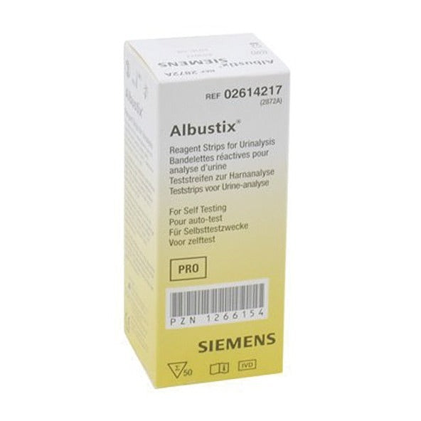 Siemens Albustix urinestrips - Doos van 50