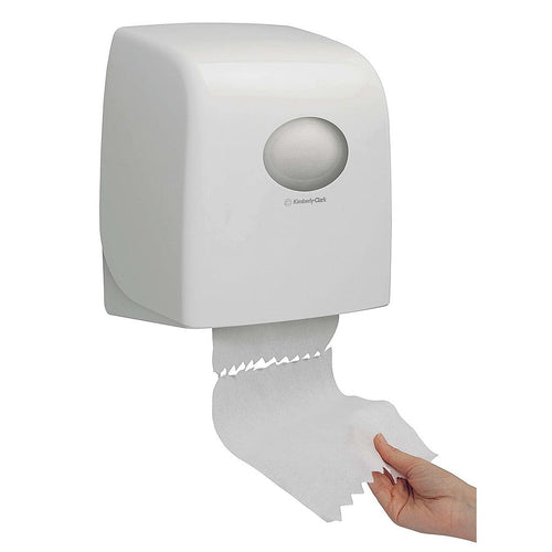 Witte dispenser voor Aquarius™ Slimroll™ handdoekrollen