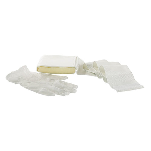 HE.CO STOP steriel compressiekussen + 1 paar handschoenen