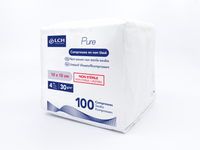 Niet-steriele non-woven kompressen PURE N30 - LCH - Doos van 100