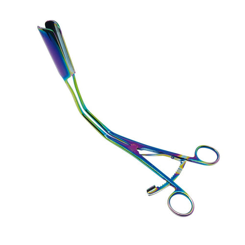 Laterale vaginale retractor van titanium
